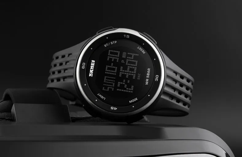Waterproof Women's Plastic Digital Sport Watch
