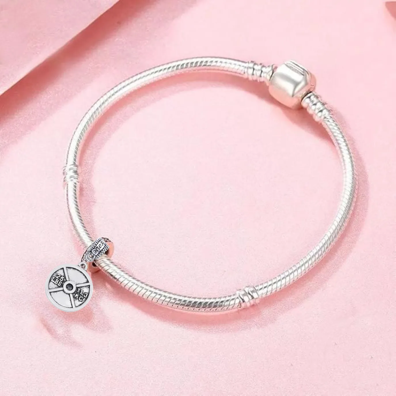 Weight lift Charm Bead - Pick Style
