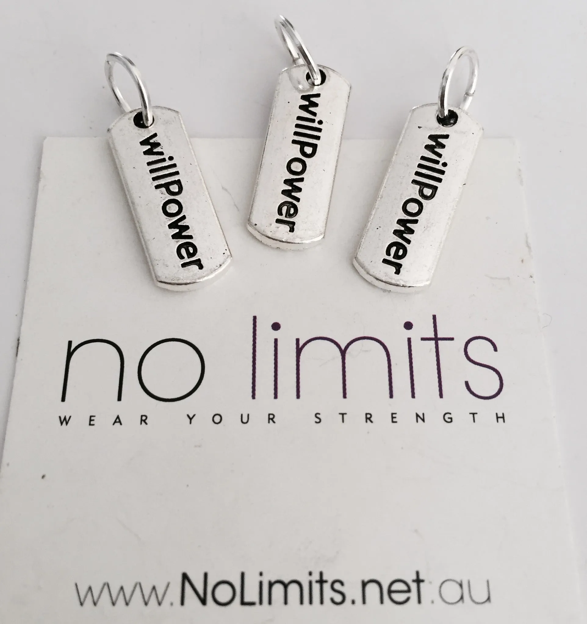 Will Power fitness charm