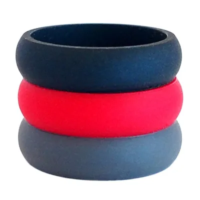 Women's 5mm Crimson Silicone Combo Pack, Size 6 (91602)