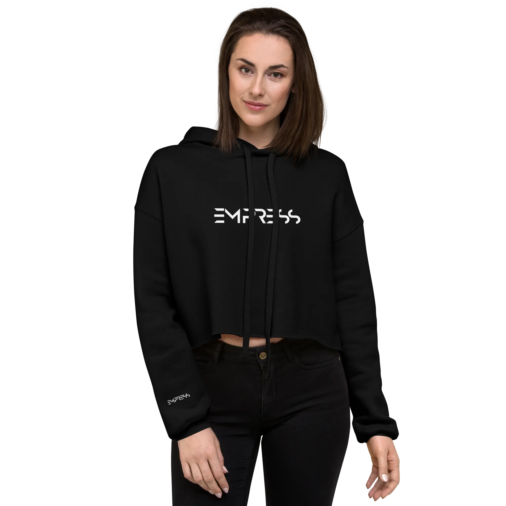 Women’s Crop Sweatshirt Trendy, Comfortable, and Perfect for Athleisure &amp; Casual Wear