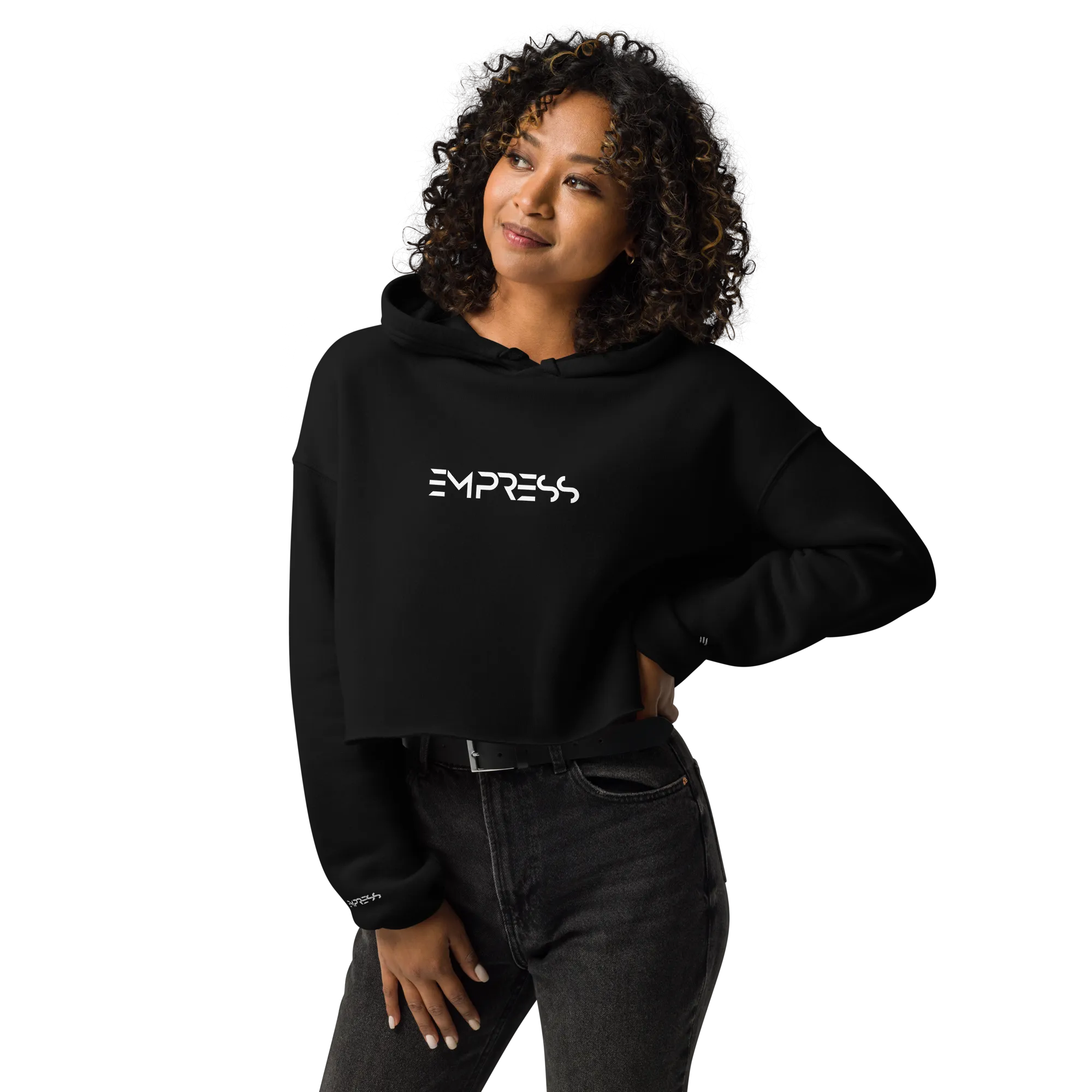 Women’s Crop Sweatshirt Trendy, Comfortable, and Perfect for Athleisure &amp; Casual Wear