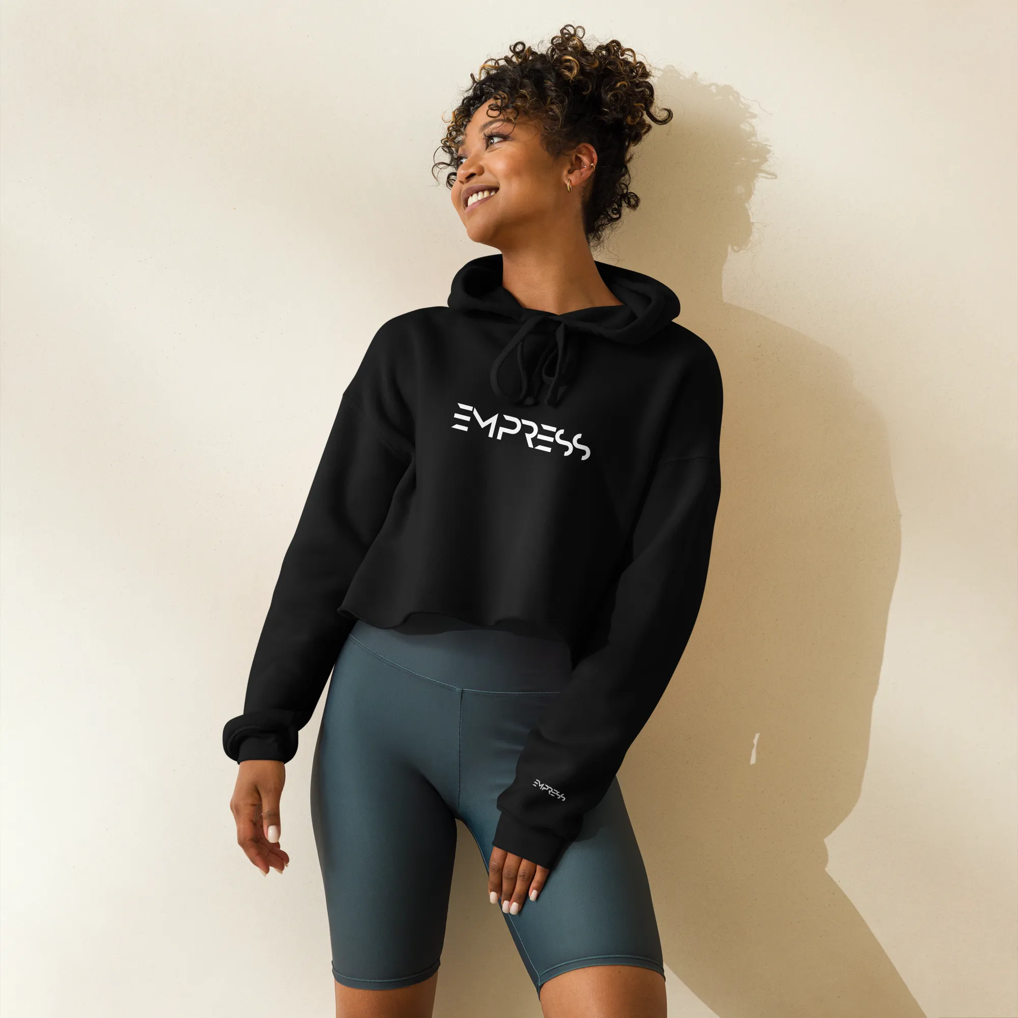 Women’s Crop Sweatshirt Trendy, Comfortable, and Perfect for Athleisure &amp; Casual Wear