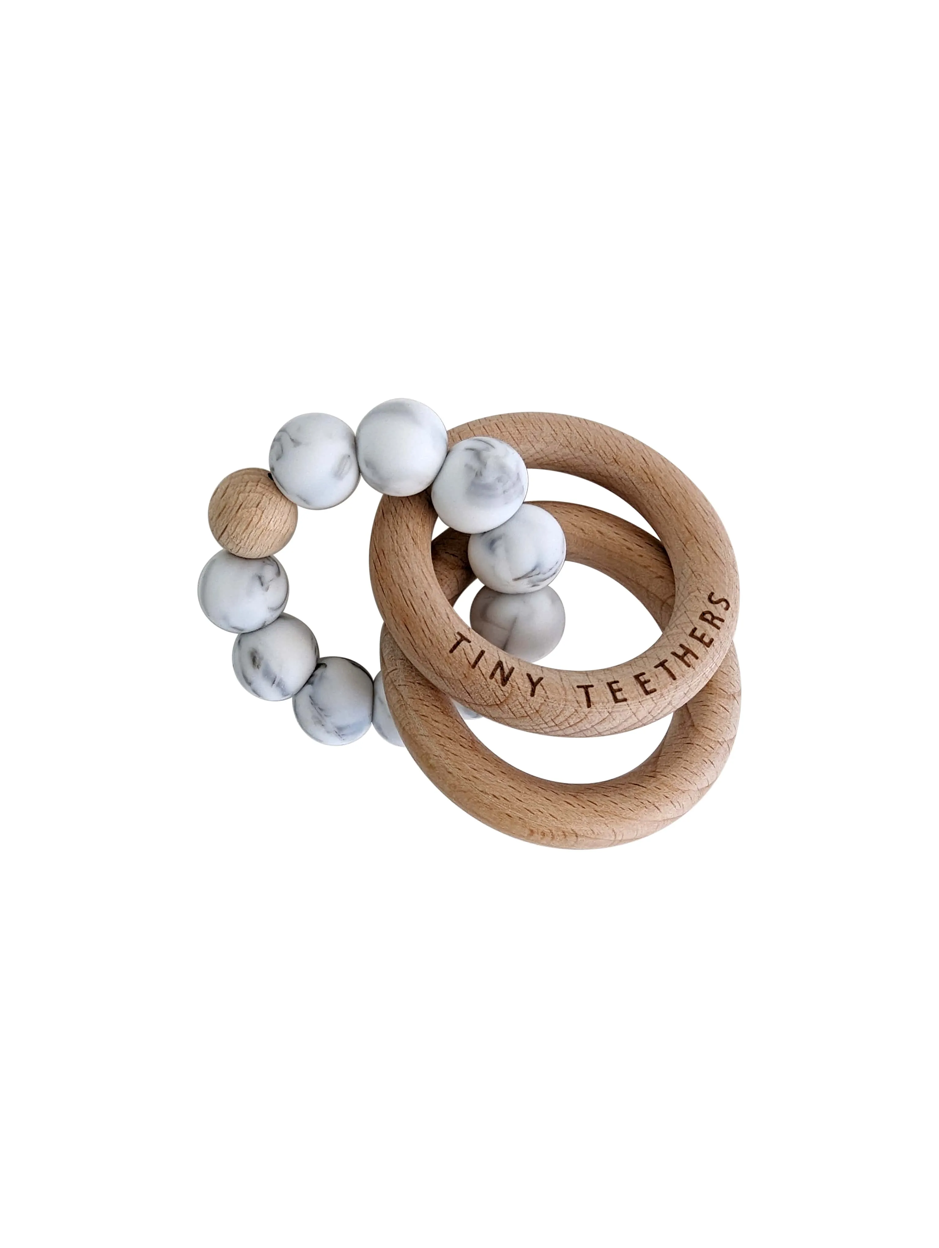 Wooden Rattle Teething Rings