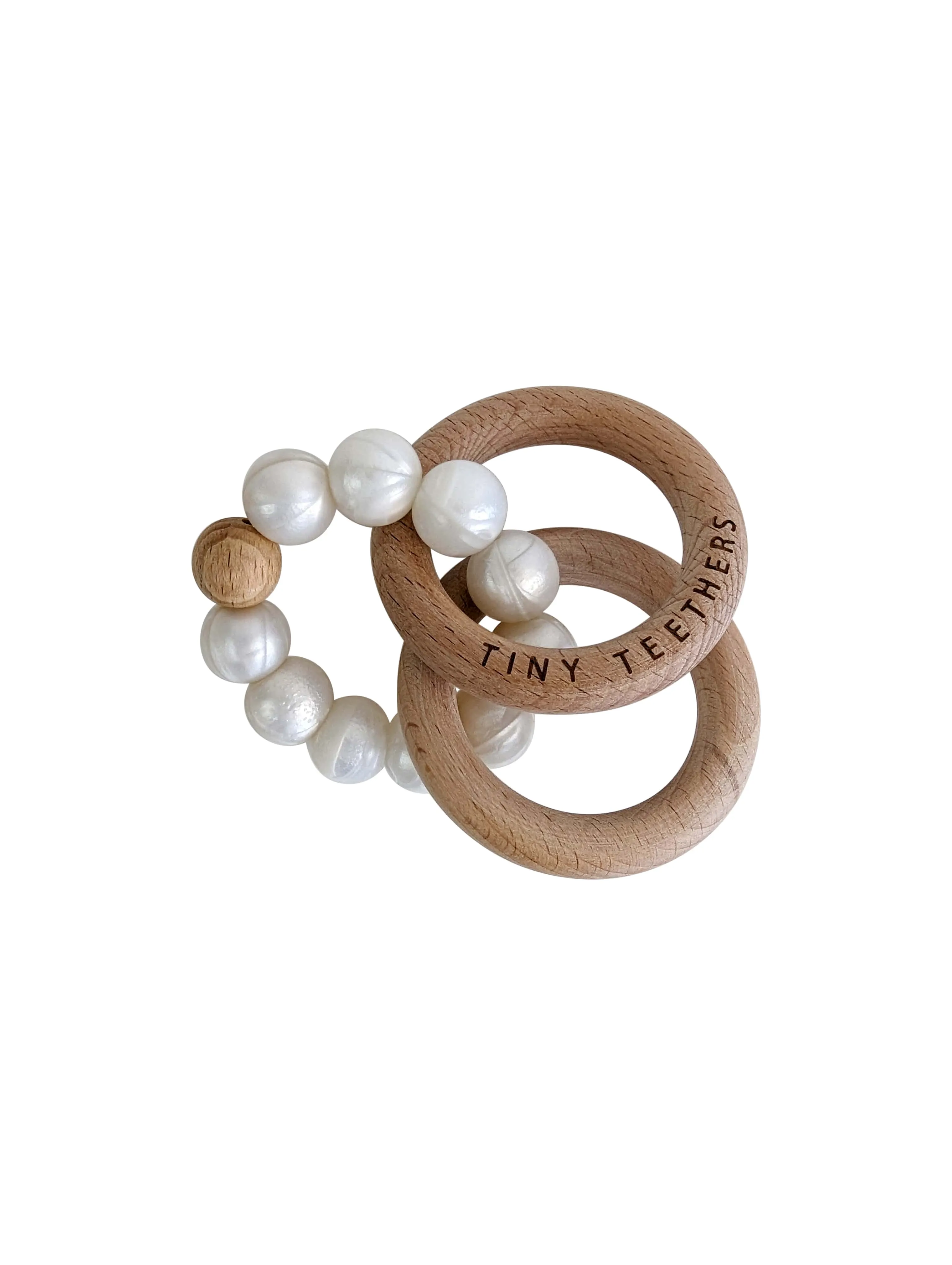 Wooden Rattle Teething Rings