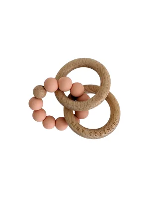 Wooden Rattle Teething Rings