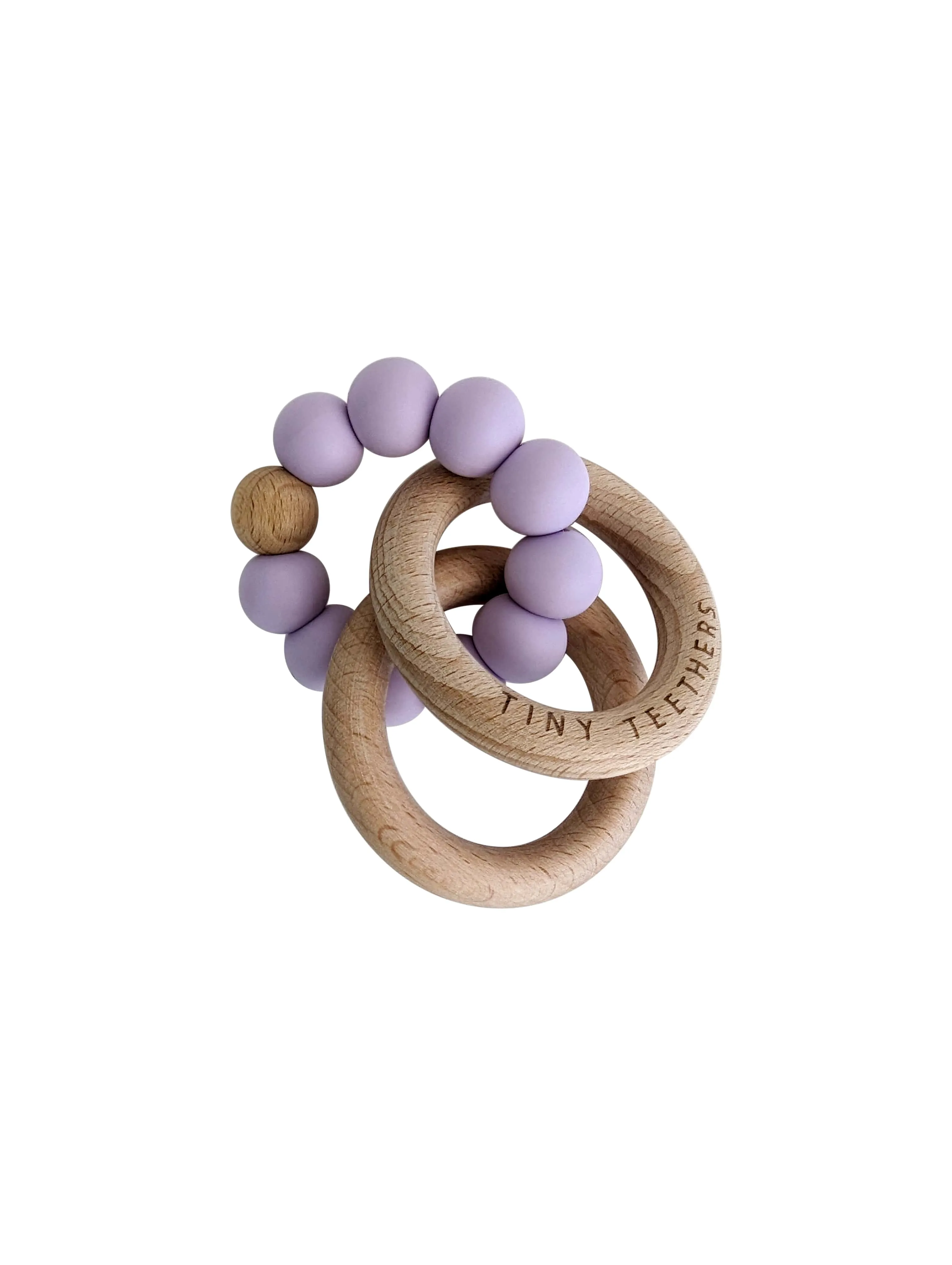 Wooden Rattle Teething Rings
