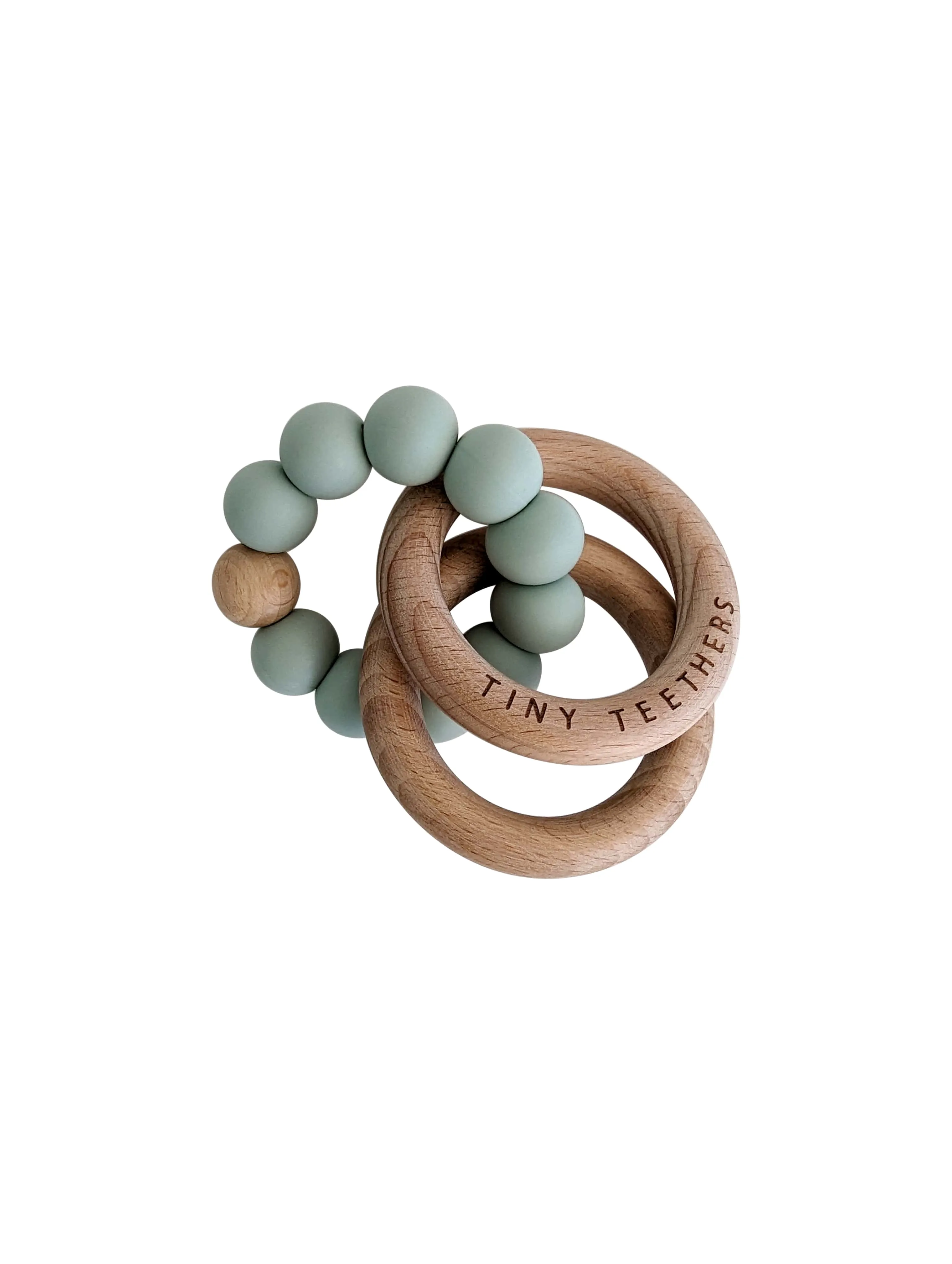 Wooden Rattle Teething Rings