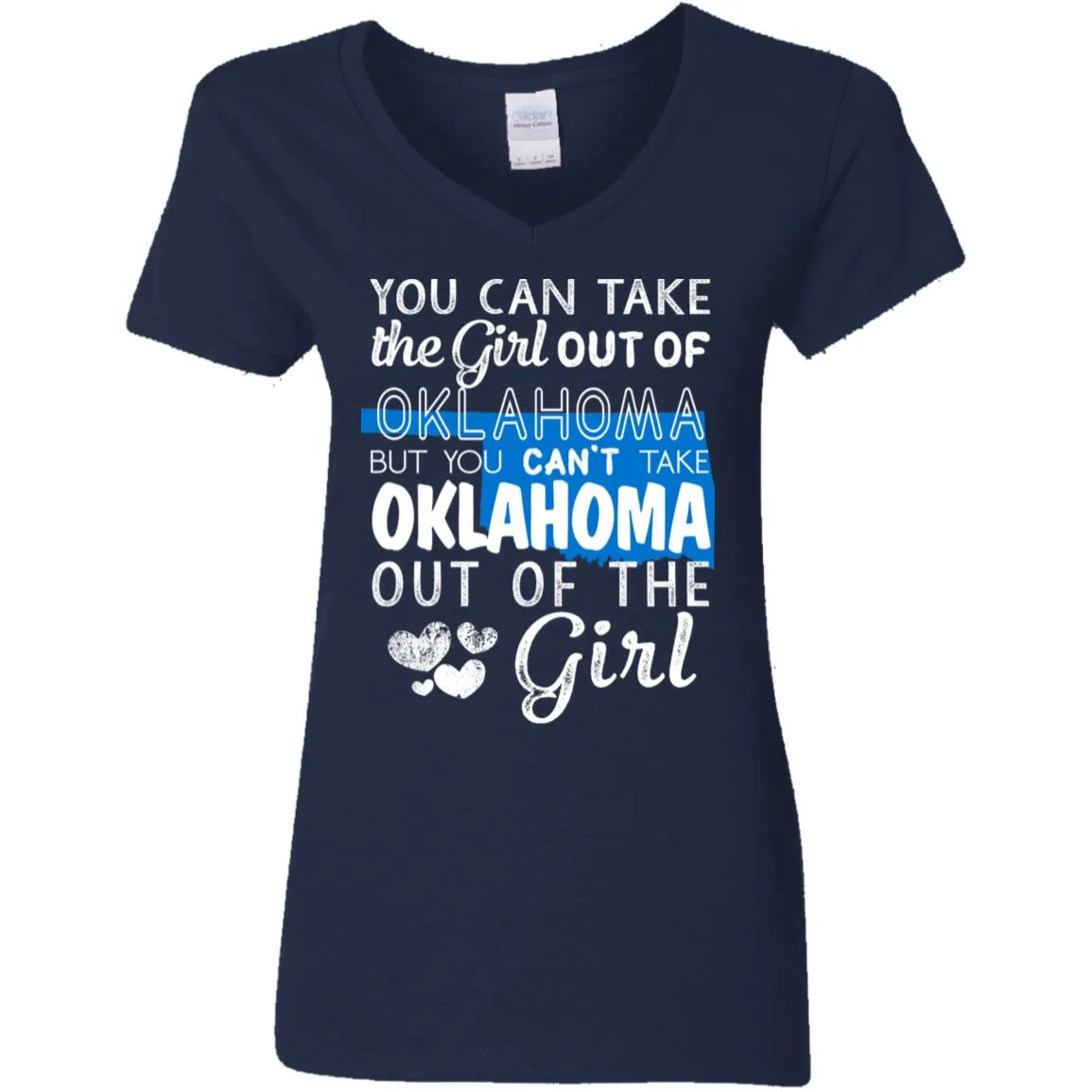 You Can't Take Oklahoma Out Of The Girl Hoodie