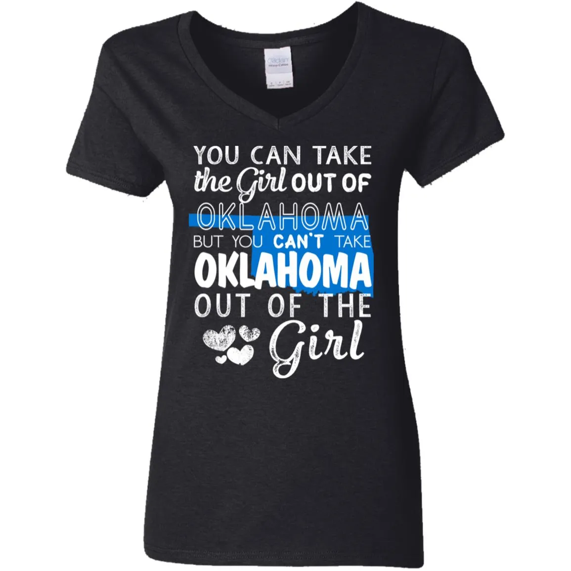 You Can't Take Oklahoma Out Of The Girl Hoodie