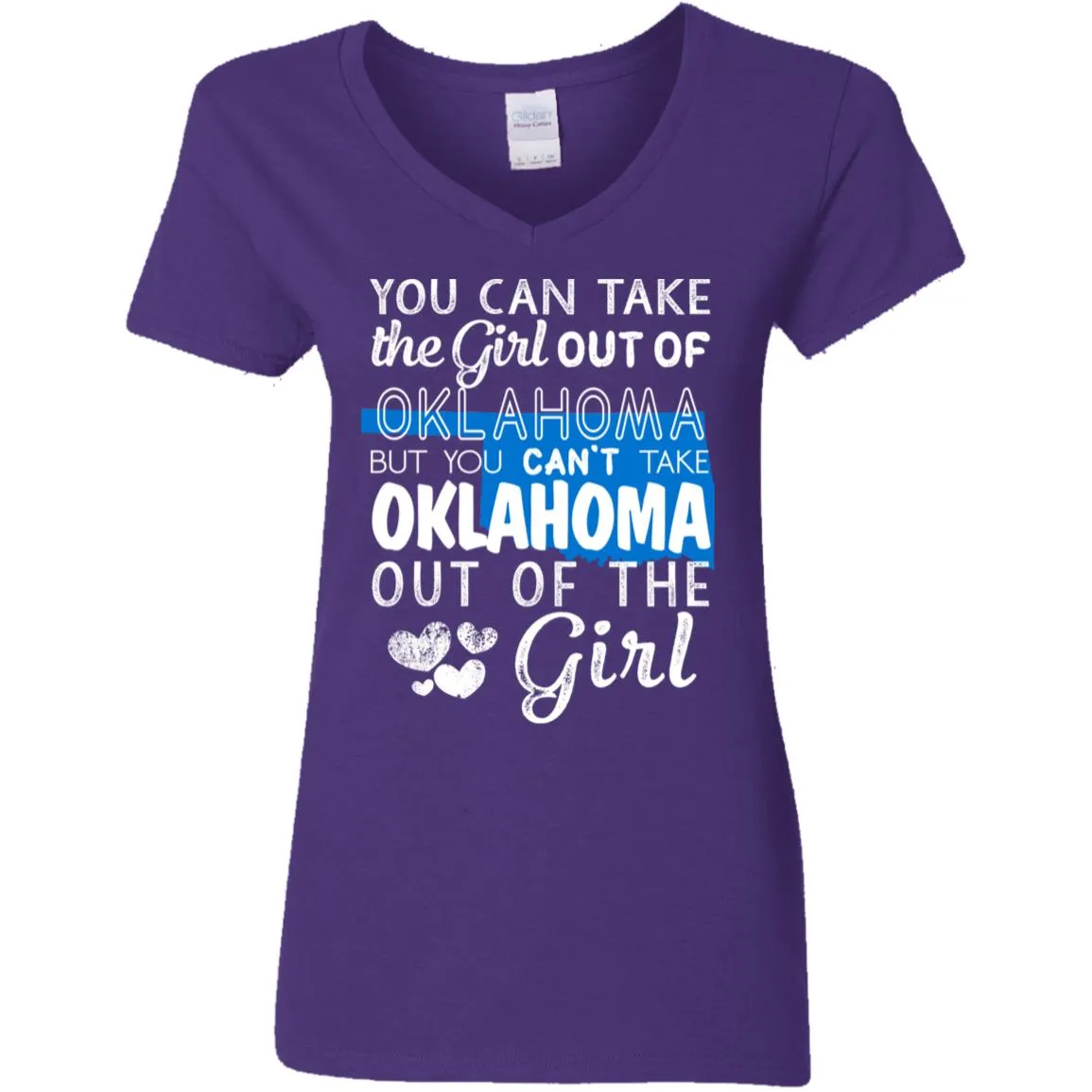 You Can't Take Oklahoma Out Of The Girl Hoodie